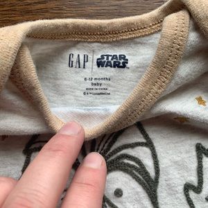 baby gap chewbacca onesie